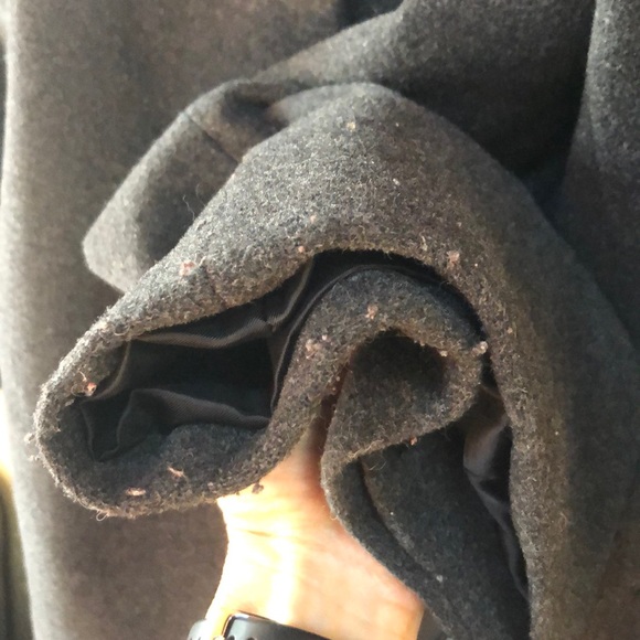 KENNETH COLE REACTION Grey/Charcoal Coat Size 14 - Picture 10 of 11